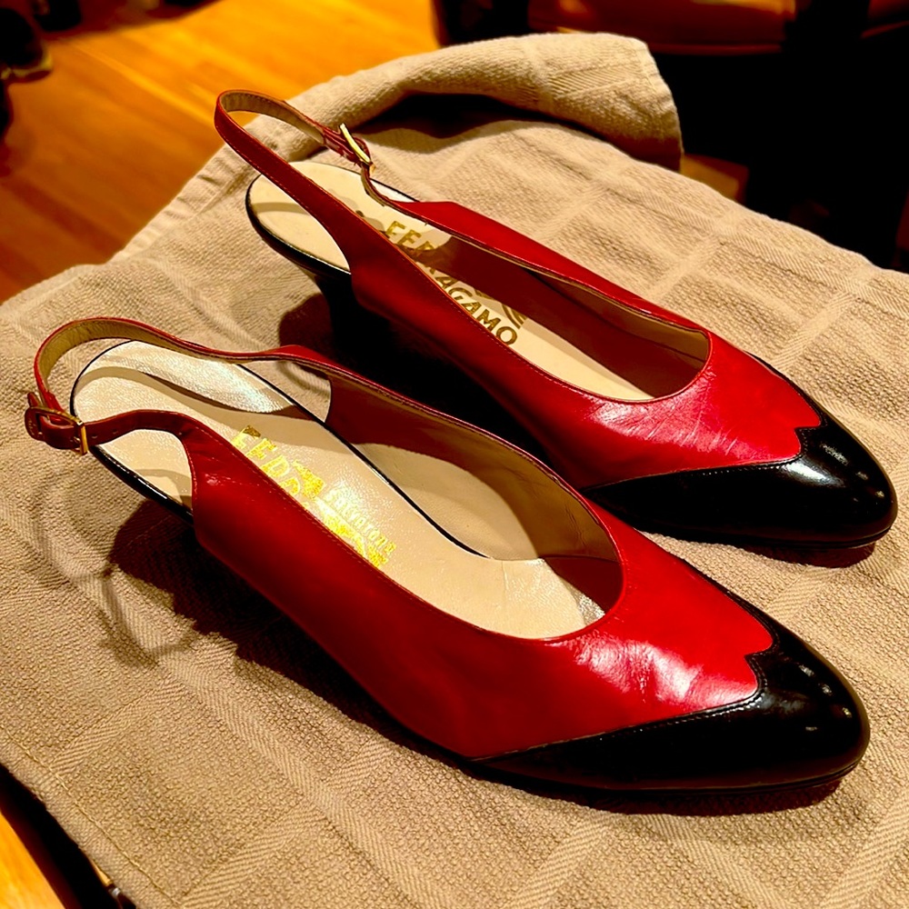 Vintage Ferragamo Heels